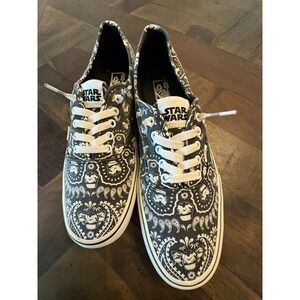 Vans Men's Star Wars Storm Trooper Bandana Black &‎ White Size 13 TC7H